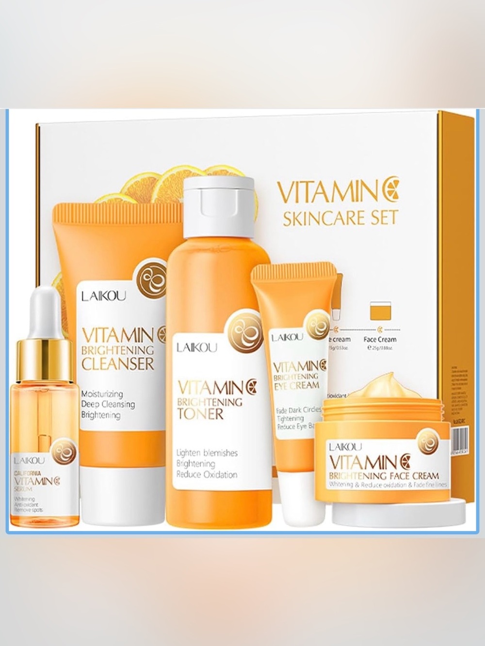 Aiko Vitamin C Skincare Set - 5 piece Set New!